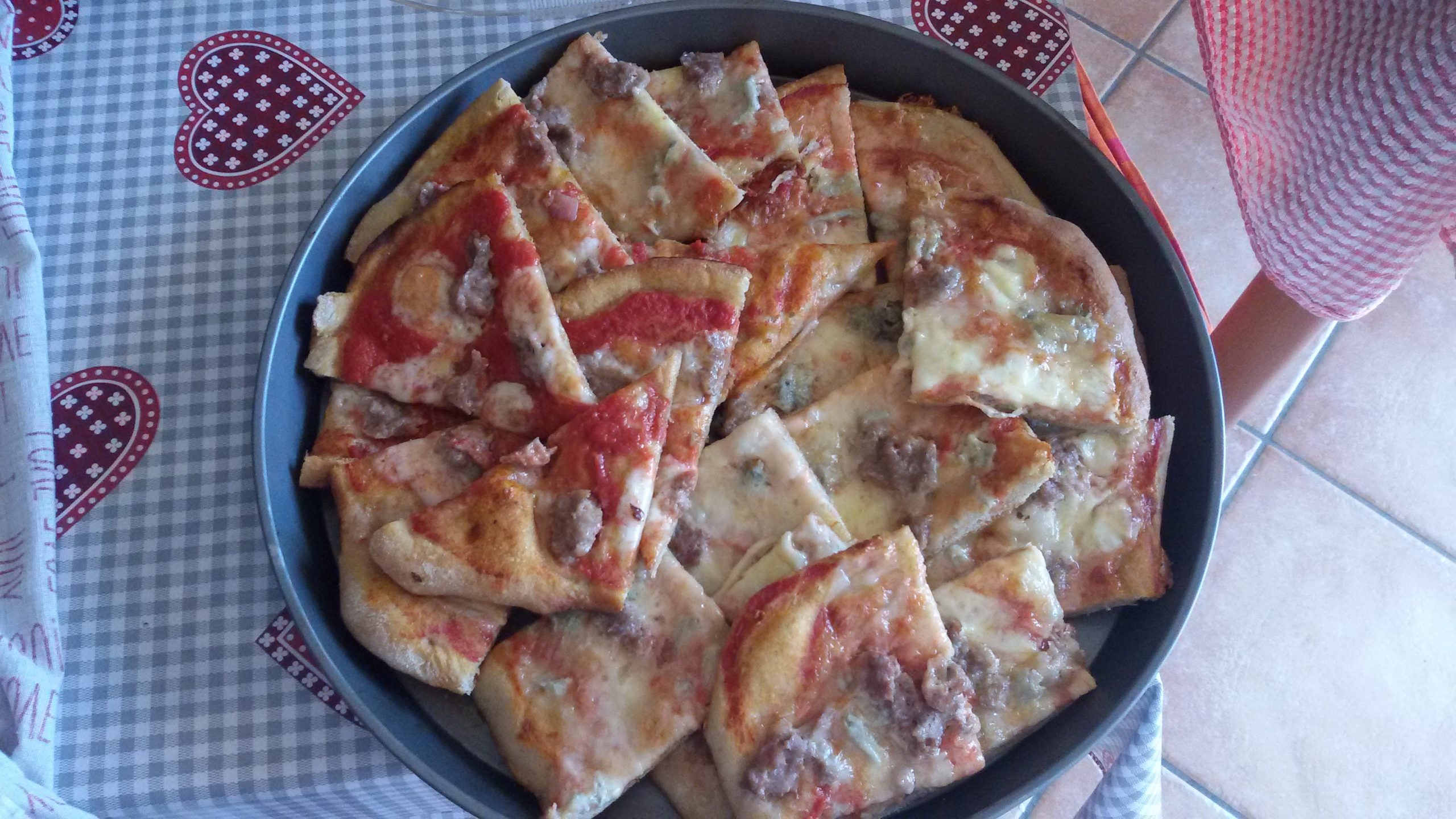 Come fare la pizza integrale fatta in casa